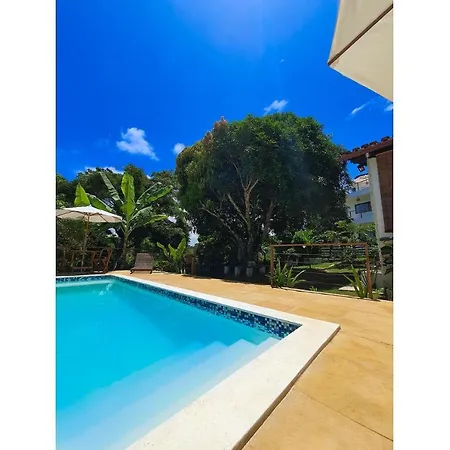 Vila Pitangueira - Apto Verde - Centro De Serra Grande Com Piscina, Jacuzzi, Internet Rapida Exterior photo